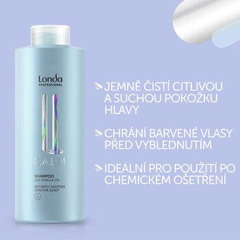 C.A.L.M Marula Oil Shampoo - Ochranný šampon pro citlivou pokožku hlavy